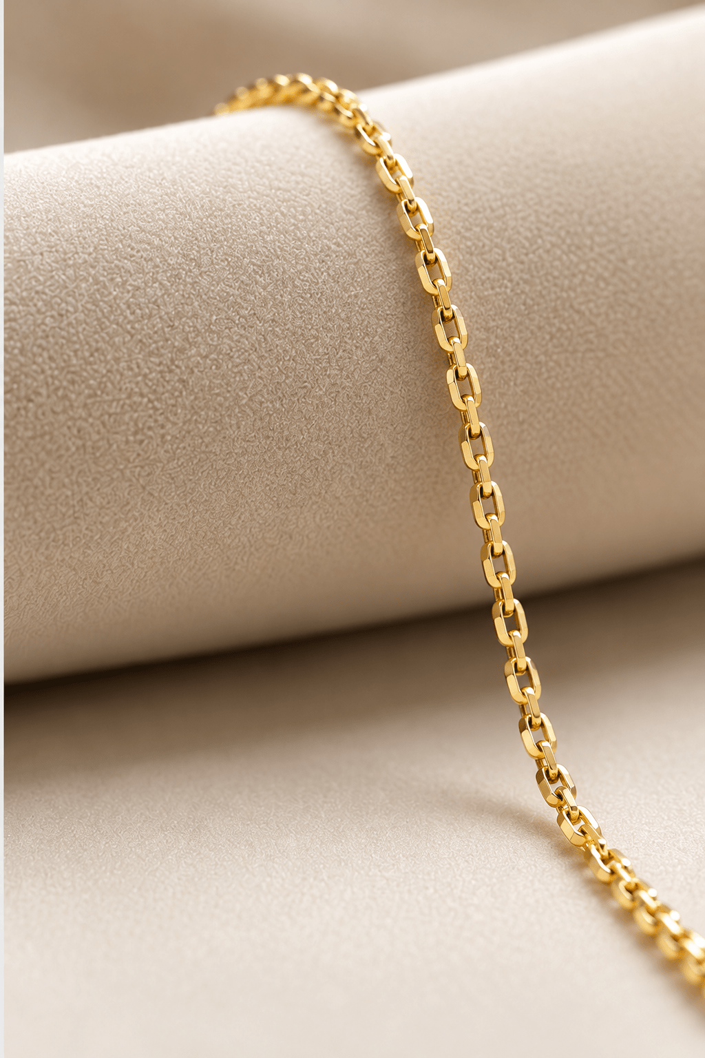 Fancy Rectangular Link Chain - Kakadia Jewels