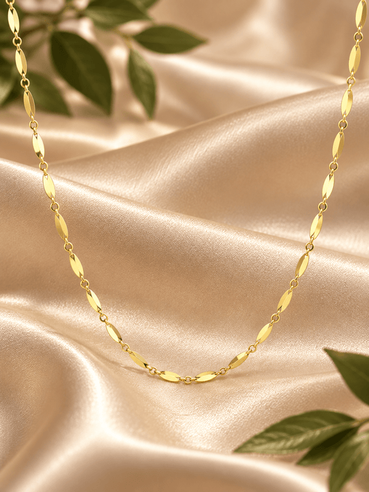 Marquise / Rice Link Chain - Kakadia Jewels